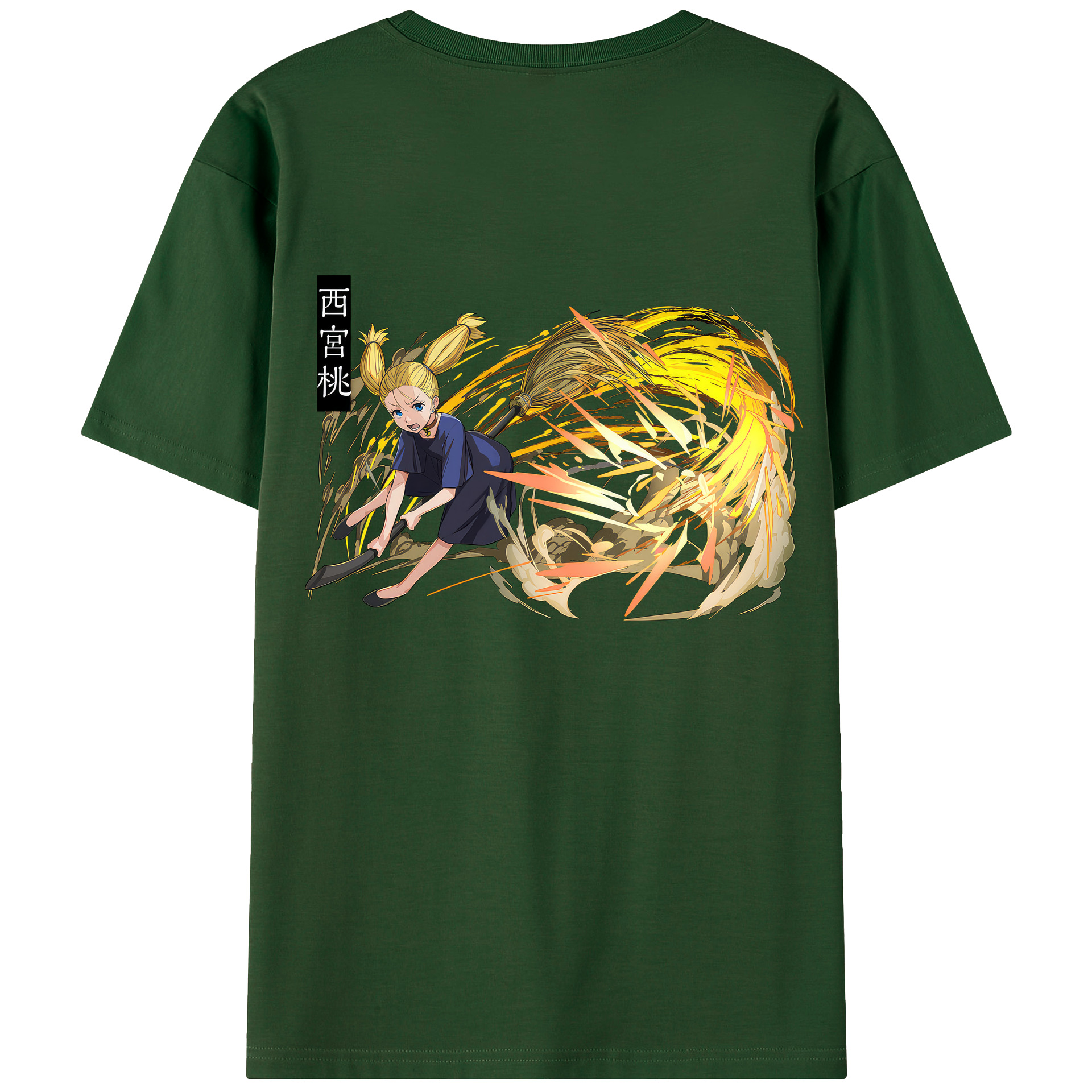 （画像用） 呪術廻戦 Jujutsu Kaisen 綿100％半袖Tシャツ（背面プリント）